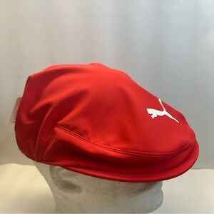 Puma Cobra Cap Flex Fit L/XL Exclusive Pro Athlete Red Cap Flat New Whit Tags